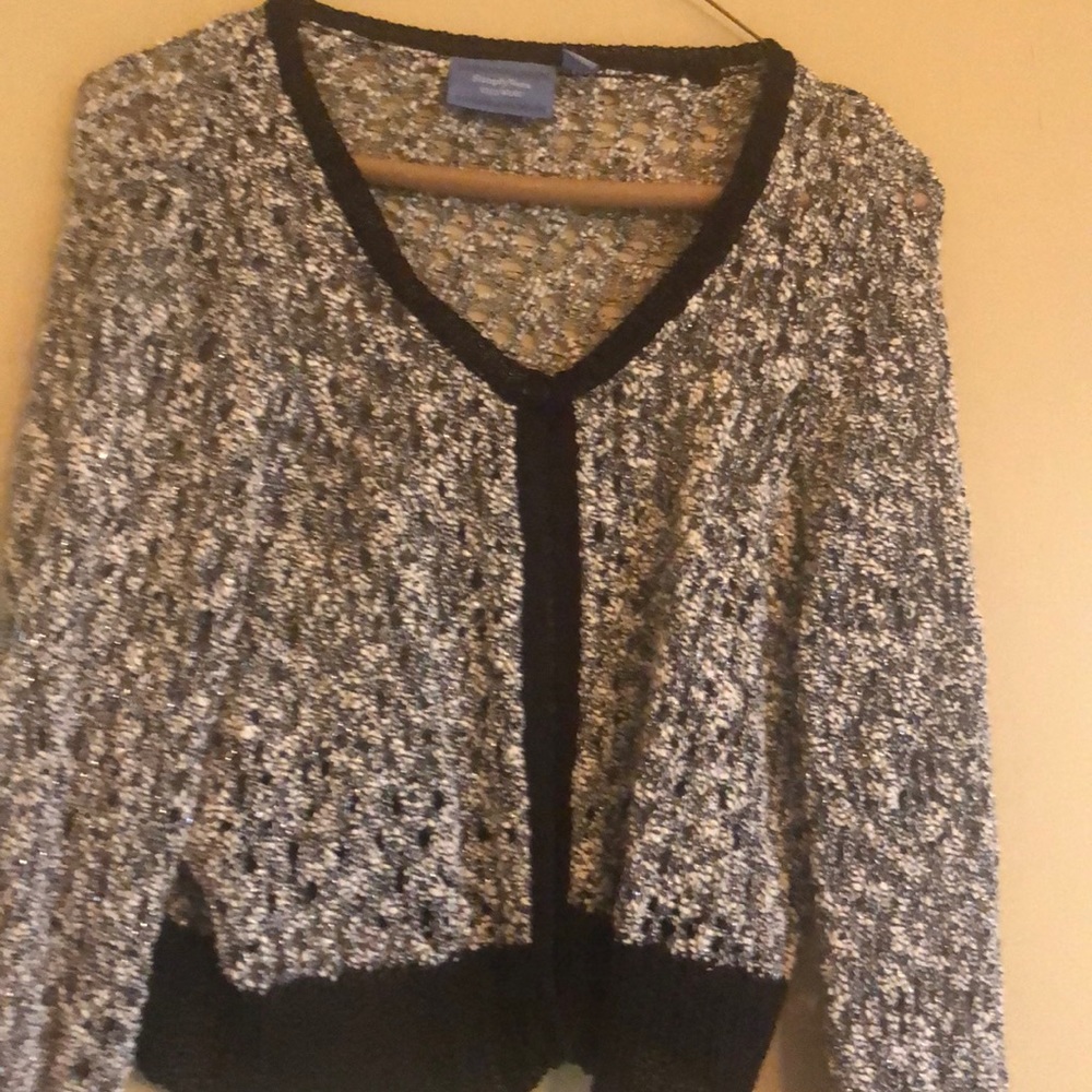 Bolero type sweater